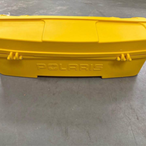 Genuine Polaris ATV Lock & Ride Rear Cargo Box Rare Yellow